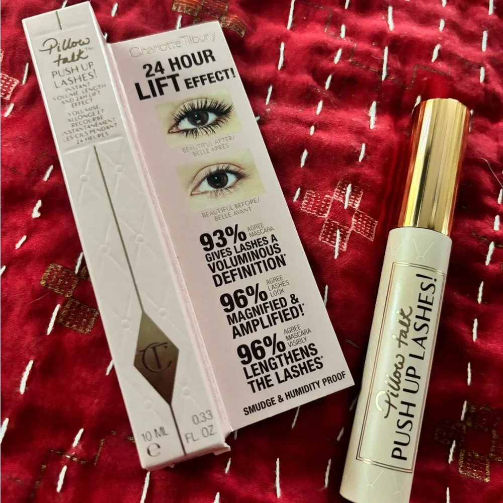 Charlotte Tilbury Pillow Talk Push Up Lashes Mascara - Super Black